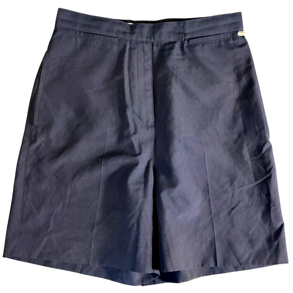LizGolf by Liz Claiborne Shorts Sz 6 Navy Lightweight 6" Inseam Pockets